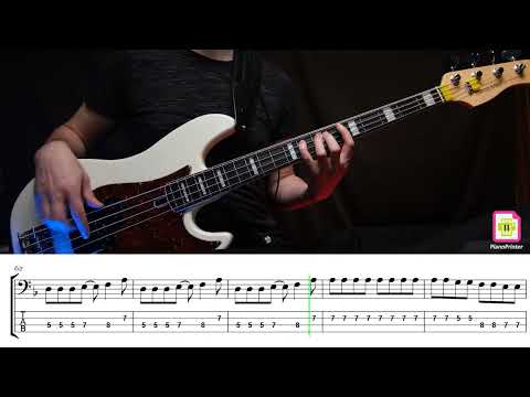 Видео: Агата Кристи - Сказочная тайга Bass Cover | Табы & Ноты