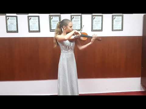 Видео: Солнышкина Екатерина 7 класс (13 лет), Franz Ries "Perpetuum Mobile",  М. Жербин "Прелюд"