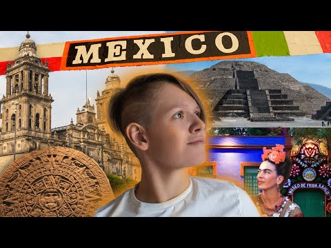 Видео: МЕХИКО СИТИ 🇲🇽 — что посмотреть? опасно? Пирамиды, вулкан, Фрида Кало и каналы ацтеков