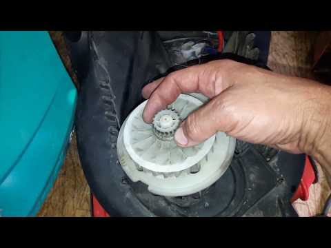 Видео: BOSCH ROTAK 32 - реанимация зубчатой передачи