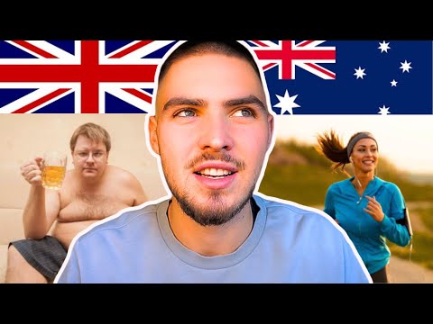 Видео: Самые большие различия между людьми в Австралии и Великобритании!🇦🇺🇬🇧