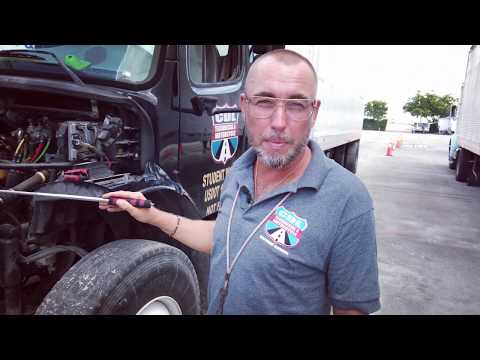 Видео: POSITION A, ПРЕД ТРИП ИНСПЕКЦИЯ, CDL, ФУРА,TRUCK, АВТОШКОЛА МАЙАМИ