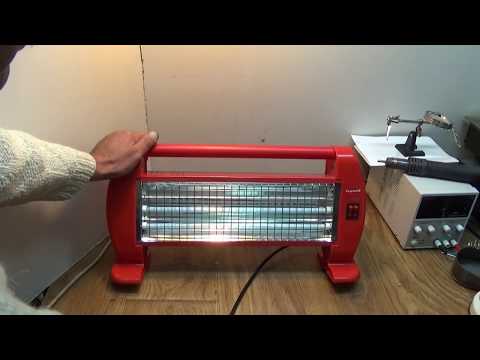 Видео: Как отремонтировать обогреватель инфракрасный