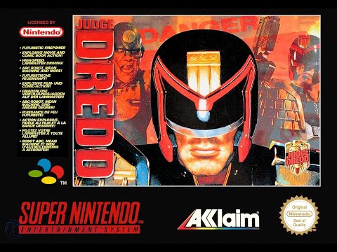 Видео: Judge Dredd (SuperFamicom/SNES). Впервые сравниваю с версией на Mega Drive 2.