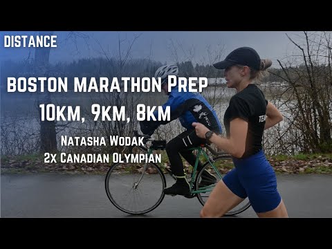Видео: Наташа Водак — Бостонский марафон (10 км, 9 км, 8 км)