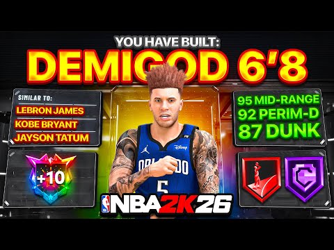 Видео: ЛУЧШЕЕ ТЕЛО 6'8 В NBA 2K26..