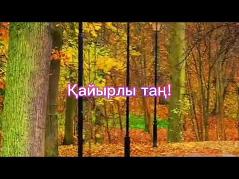 Видео: қайырлы таң