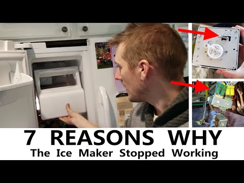 Видео: Льдогенератор перестал работать | Нет воды