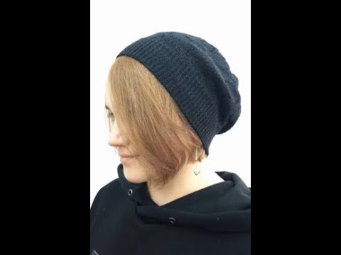 Видео: Французский берет. Машинное вязание.