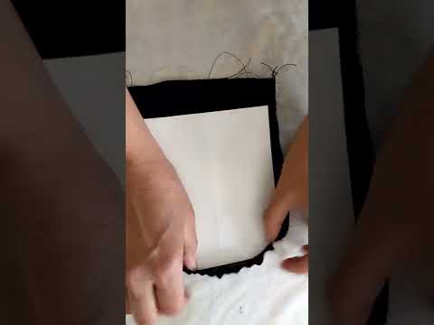Видео: КАК ЛЕГКО СДЕЛАТЬ НАКЛАДНОЙ КРУГЛЫЙ КАРМАН