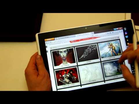 Видео: Asus Slate для художников