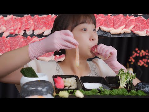 Видео: [4k] Невероятная текстура мяса юкхве 😍