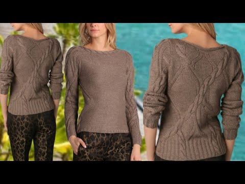 Видео: ШИК! РОСКОШНЫЕ ЖЕНСКИЕ СВИТЕРА, вязание. CHIC!  LUXURY WOMEN'S SWEATERS, knitting.