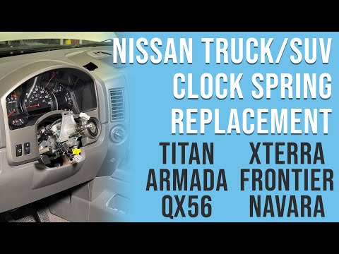 Видео: Как заменить часовую пружину в грузовике/внедорожнике Nissan