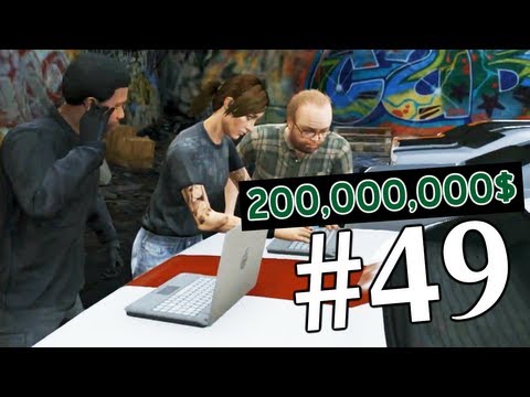 Видео: Grand Theft Auto V | Ep.49 | Огромный Куш на 200,000,000$
