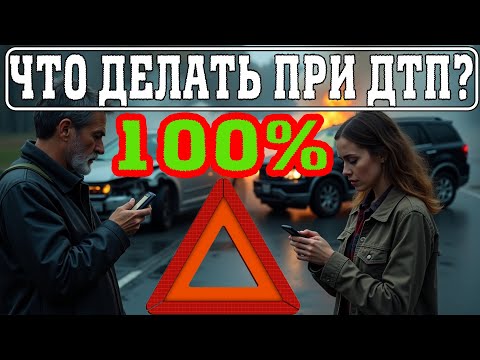 Видео: Что ДЕЛАТЬ при ДТП? Как правильно поступить после аварии?