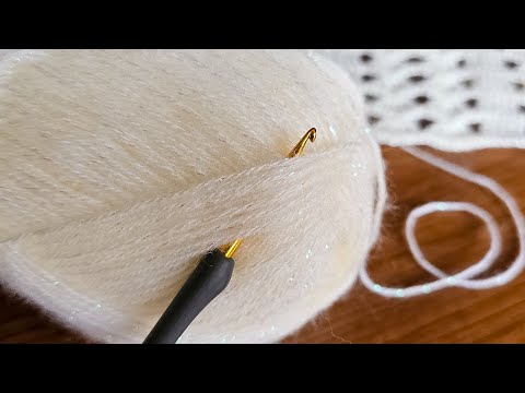 Видео: Мне нравится этот шов. Такой простой и отличный новый способ вязания крючком.