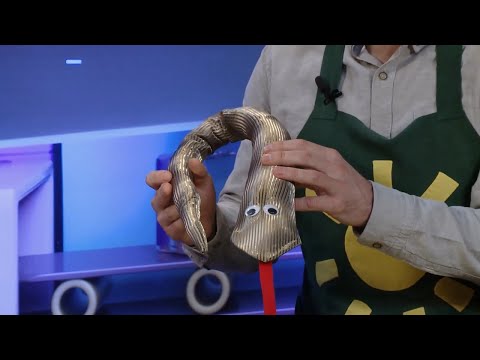 Видео: ☀️С добрым утром, малыши! Змея из галстука - Мастерская