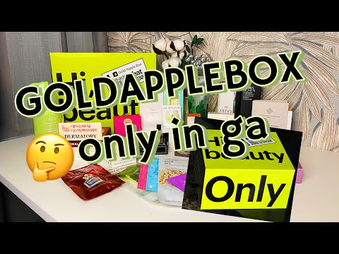 Видео: GOLDAPPLEBOX only in ga 🕋 Обзор нового бьютибокса от Золотого яблока #золотоеяблоко #бьютибокс