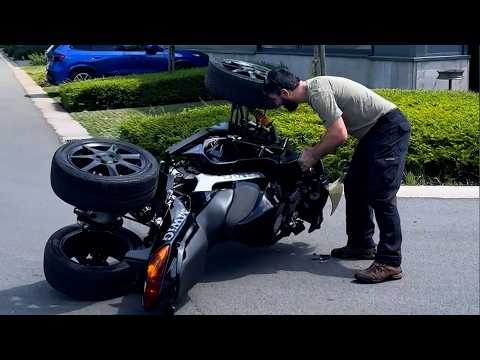 Видео: Постройка квадроцикла из Honda VFR800 — самодельный проект с неожиданным поворотом!
