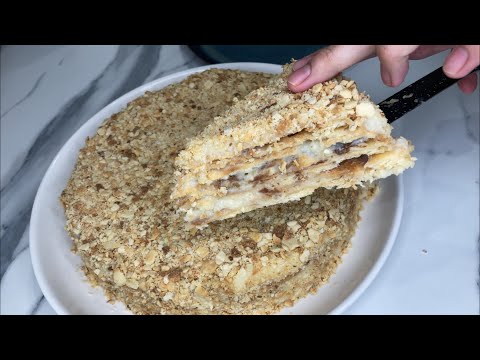 Видео: Дымда кетпейтін НАПОЛЕОН торты 🔥. Наполеон торт. Қазақша рецепт