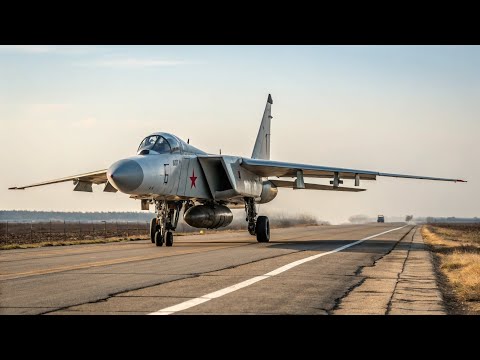 Видео: МиГ-25 Фоксбат — сверхскоростной истребитель, который обогнал время!
