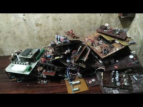 Видео: Обзор плат №33 с металлобазы. Только СССР.