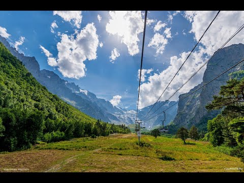 Видео: Прекрасное Цейское ущелье и горячие источники! Владикавказ 🏔