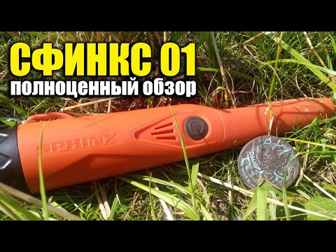 Видео: Пинпоинтер СФИНКС 01 SPHINX / Полноценный обзор, настройки, тест и реальный поиск!