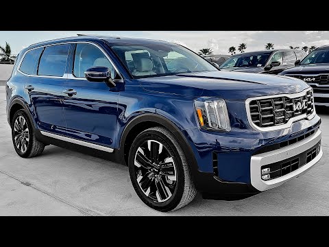 Видео: Kia Telluride 2025 года — ультра-роскошный большой семейный внедорожник!