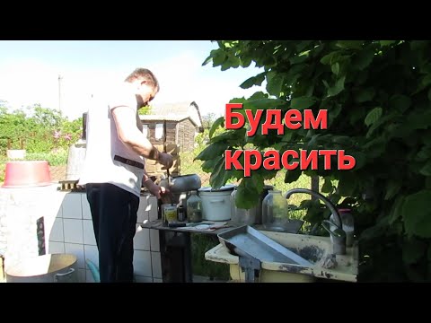 Видео: цыплята переехали,крашу прецеп,заготавливаю чай