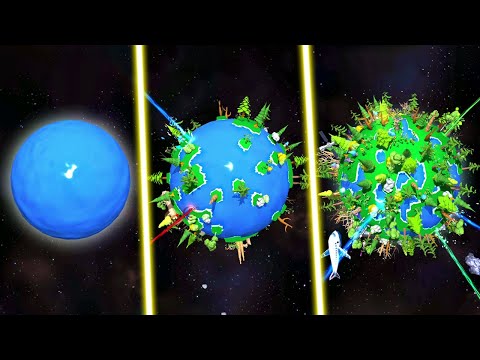 Видео: САМАЯ ЛЕНИВАЯ ЭВОЛЮЦИЯ ПЛАНЕТЫ ► Planet Evolution: Idle Clicker