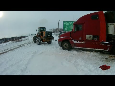 Видео: Дальнобой по ДВ, рейс на Сахалин, март 2018г