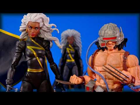 Видео: Обзор и день игр Marvel Legends Outback Storm и Weapon X Wolverine Retro Card Target Hasbro!