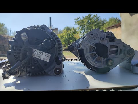 Видео: ЭГУР TRW 2 на Ланос. Часть 3/3. Установка на Ланос генератора Valeo на 180 А. 