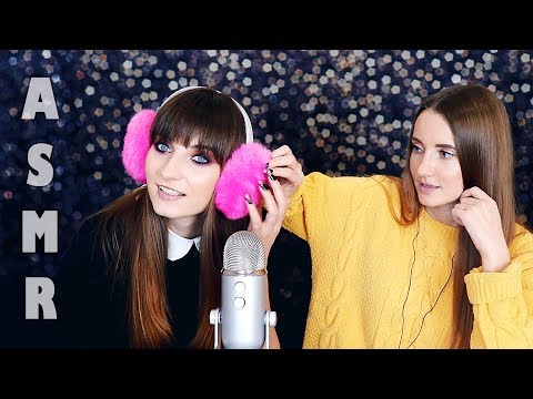 Видео: ASMR with Friend | Сестра ПРОБУЕТ АСМР | MY SISTER TRIES ASMR