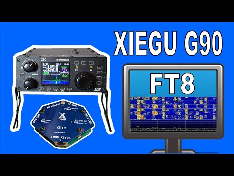 Видео: Xiegu G90 FT8 - Управление CAT - CE19
