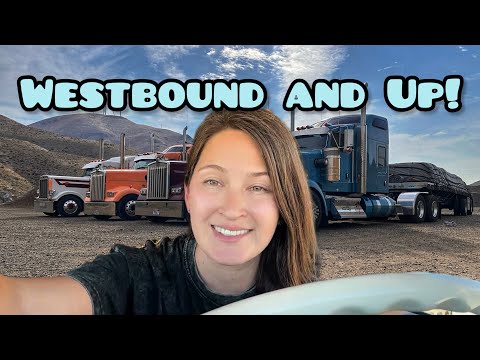 Видео: На запад и вверх | Ещё одна неделя в качестве водителя грузовика с платформой