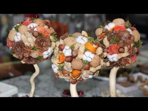 Видео: Топиарий в экостиле. Мастер-класс