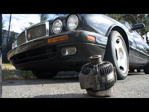 Видео: Шумный генератор: как заменить генератор в Jaguar XJR6 XJ6