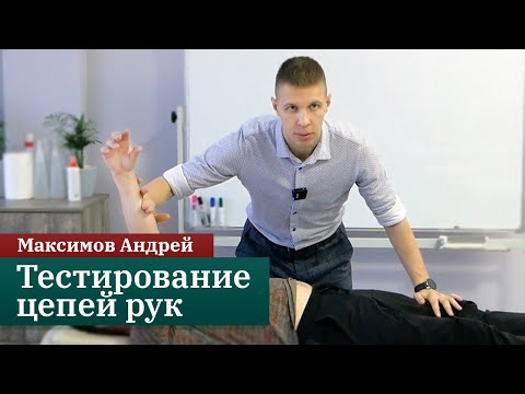 Видео: Тестируем цепи рук. Прикладная кинезиология. Максимов Андрей