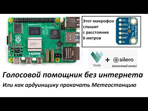 Видео: Raspberry Pi 5: голосовой помощник без интернета (Vosk + Silero)