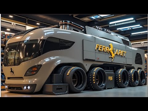 Видео: Ferrari Motorhome 2026 — Дом на колёсах от Ferrari! Роскошь, скорость и технологии будущего