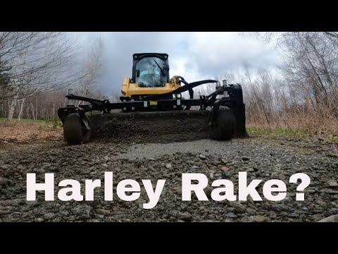 Видео: Что такое Power Rake? Почвоулучшитель? Harley Rake?