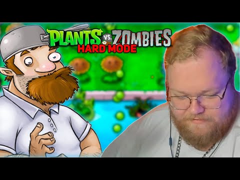 Видео: T2x2 ИГРАЕТ В Plants vs. Zombies С ХАРД МОДОМ #3