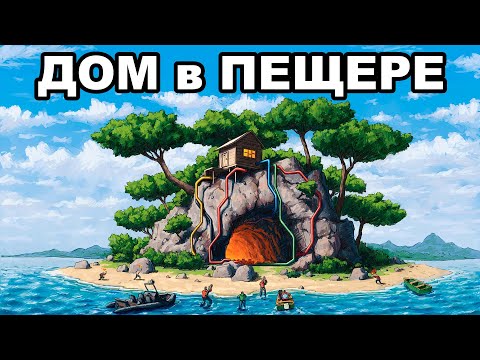 Видео: МОЙ УМНЫЙ ДОМ в ПЕЩЕРЕ против 1000 ЧЕЛОВЕК в РАСТ / RUST