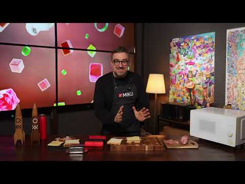 Видео: Сэндвич для настоящих мясоедов! 🥪🔥 Пепперони, буженина и сыр в микроволновке!