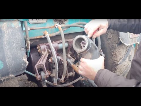 Видео: Задня навіска ЮМЗ на два циліндра, як повинно бути