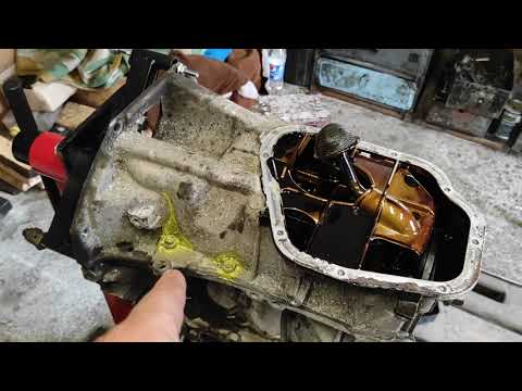 Видео: "ГТ" Комплектуем Контрактный двигатель CR14 с пробегом в 140т км...!????? Разборка, диффектовка. Ч-1