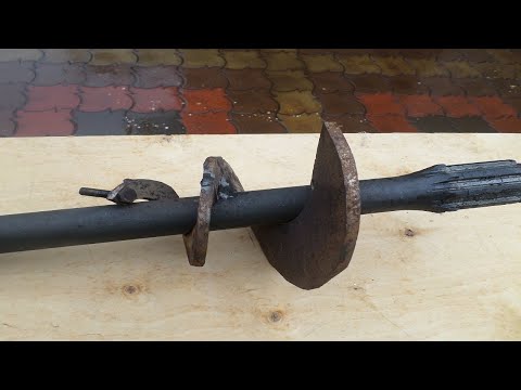 Видео: Конусный шнек для веткоруба.
